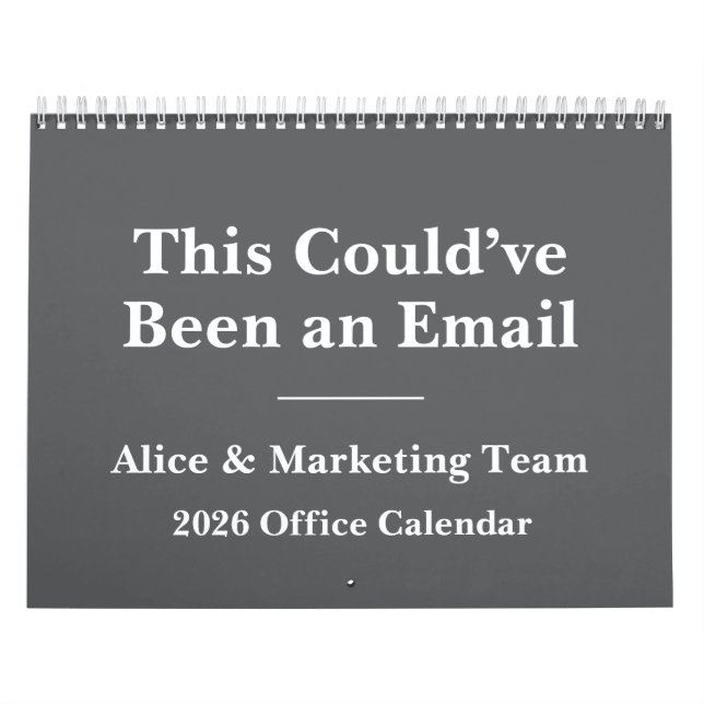 2026 Funny Office Meeting Madness Kalender (Omslag)