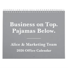 2026 Funny Office Remote Work Humor Kalender