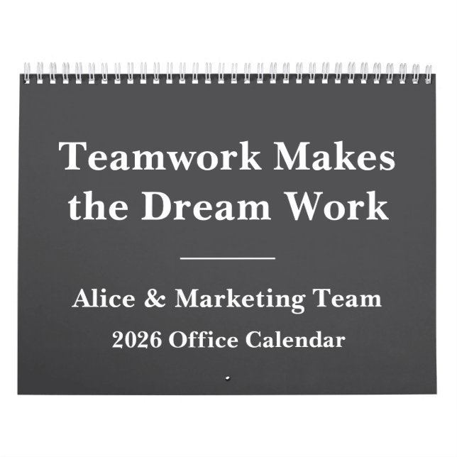 2026 Funny Office Team Life Humor Kalender (Omslag)