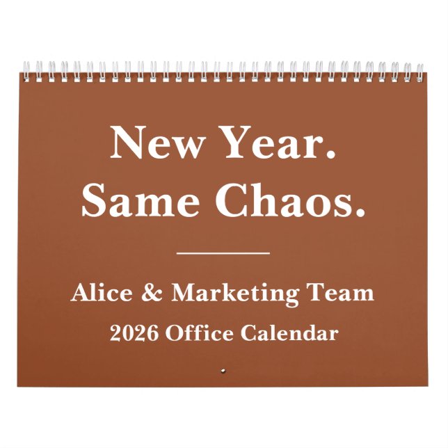 2026 Funny Office Year-Round Laughs Kalender (Omslag)