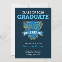 2026 FVHS Graduation Announcement (Dark) Meddelande