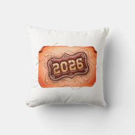 2026 Fyrkantskudd 40,6 cm x 40,6 cm Kudde