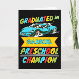 2026 Gabriel Personlig Sista Dag På Förskolan Gr Kort
