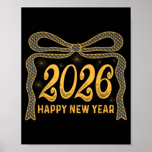 2026 Godt nytt år Bågeldshowfirande Desi Poster