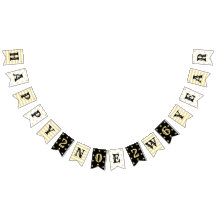 2026 Gott nytt år Faux Guld Stars Rand