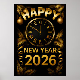 "2026 Gott nytt år" Poster