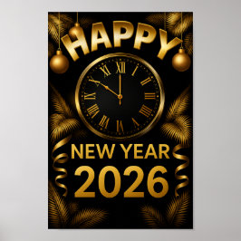 "2026 Gott nytt år" Poster