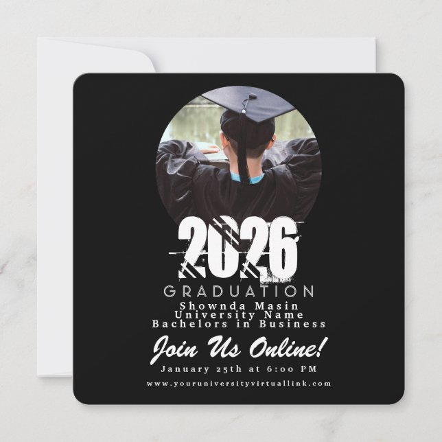 2026 Graduation Chalk Board Photo (Framsida)