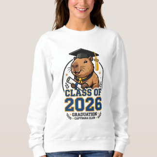 2026 graduation design featuring a capybara  t shirt