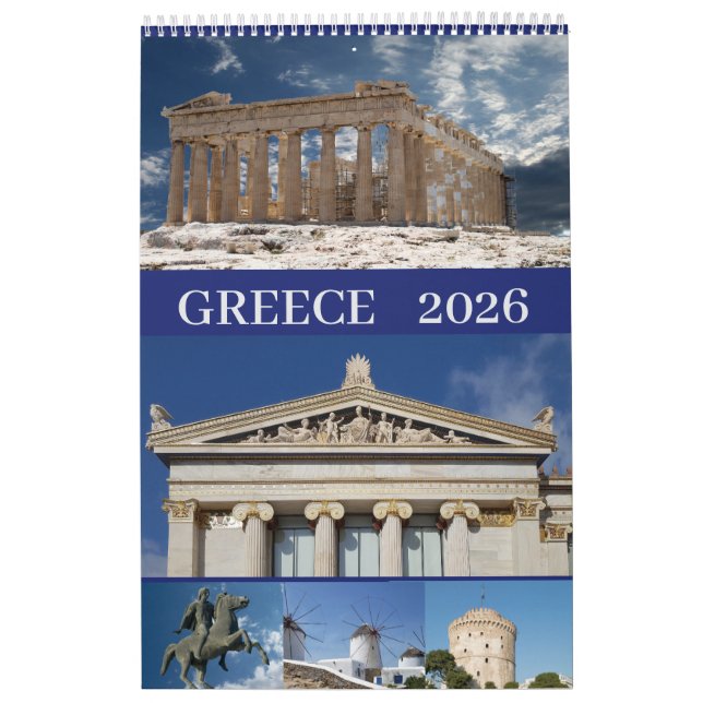 2026 Grekland Kalender (Omslag)