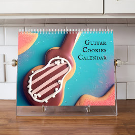 2026 Guitar Cookies for Unique Music & Baking Fläk Kalender