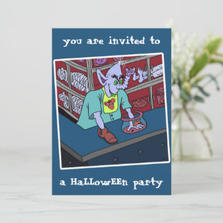 2026 HaLLowEEn festinladning av dalDesignNZ Inbjudningar