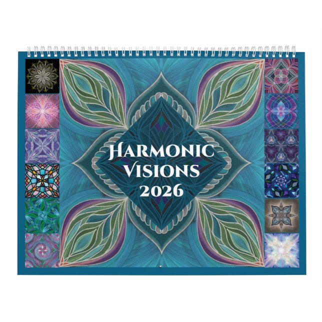 2026 Harmonic Visions Calendar Kalender (Omslag)