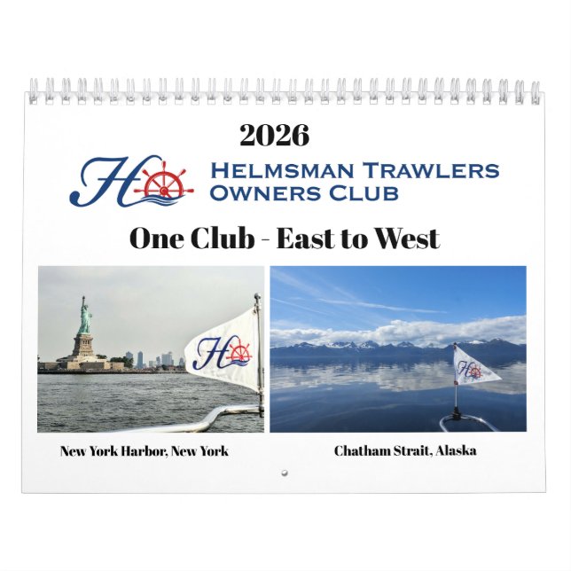 2026 Helmsman Trawlers Owners Club Calendar Kalender (Omslag)