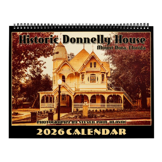 2026 Historic Donnelly House Victorian Calendar Kalender (Omslag)