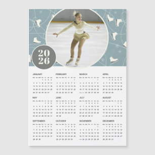 2026 Ice Skates Anpassningsbar Photo Magnetic Cale