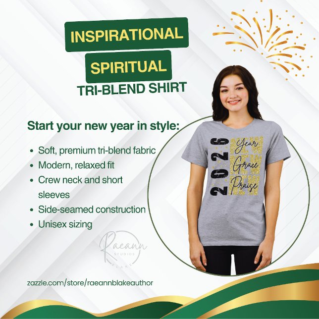 2026 Inspirerande Andlig T Shirt (Skapare uppladdad)