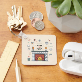 2026 Is The New 2016 Digital Culture Vector Nyckelring