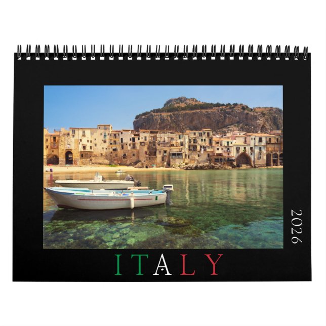 2026 Italien landskapsfotografering Kalender (Omslag)