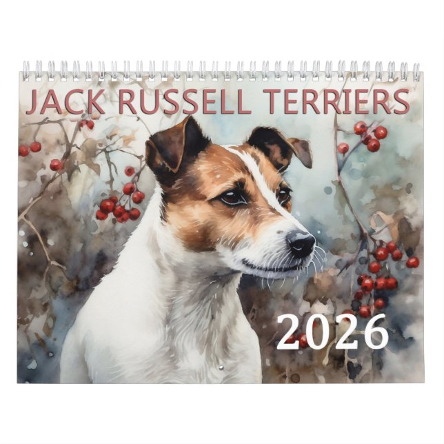2026 Jack Russell Terriers Kalender (Omslag)