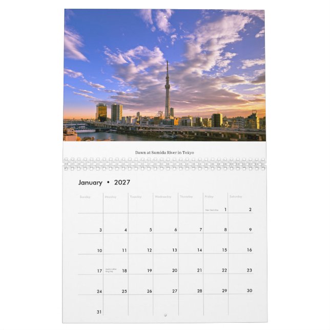2026 Japans kalender (Jan 2027)
