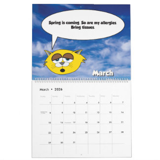 2026 Jerry The Cat Kalender