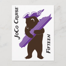 2026 JoCo Cruise On-board Postcard Helg Vykort