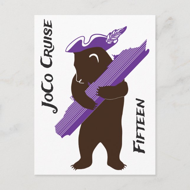 2026 JoCo Cruise On-board Postcard Helg Vykort (Framsida)