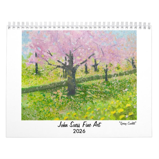 2026 John Suess Fine Art Wall Calendar Kalender (Omslag)