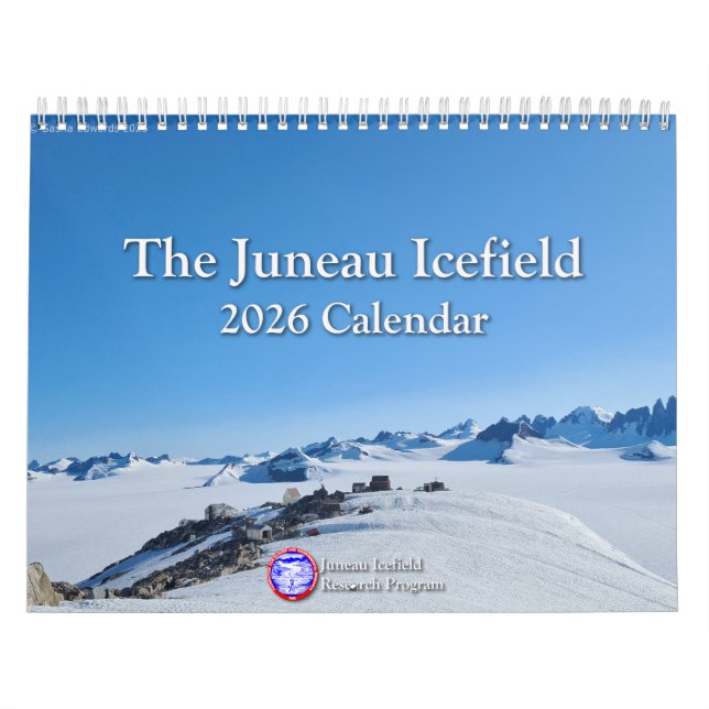2026 Juneau Icefield Research Program Kalender (Omslag)