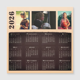 2026 - kalender 3 - Magnetkort för fotokollage