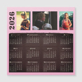 2026 - kalender 3 - Magnetkort för fotokollage