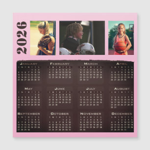 2026 - kalender 3 - Magnetkort för fotokollage