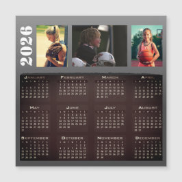 2026 - kalender 3 - Magnetkort för fotokollage