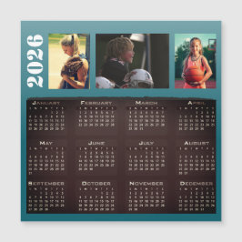 2026 - kalender 3 - Magnetkort för fotokollage
