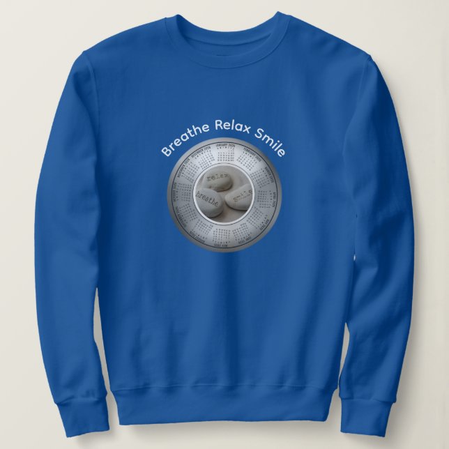 2026 Kalender Andas Avslappna Le T Shirt (Design framsida)