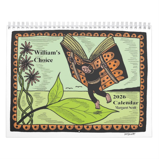 2026 Kalender av Margaret Scott (Omslag)