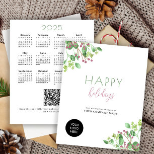 2026 kalender företag QR kampanj julkort