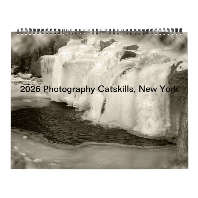 2026 Kalender Fotografering Catskills, New York (Omslag)