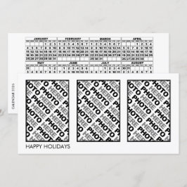 2026 Kalender - lägg till 3 fotokort