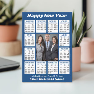 2026 Kalender - Lodräts företagsfoto Julkort