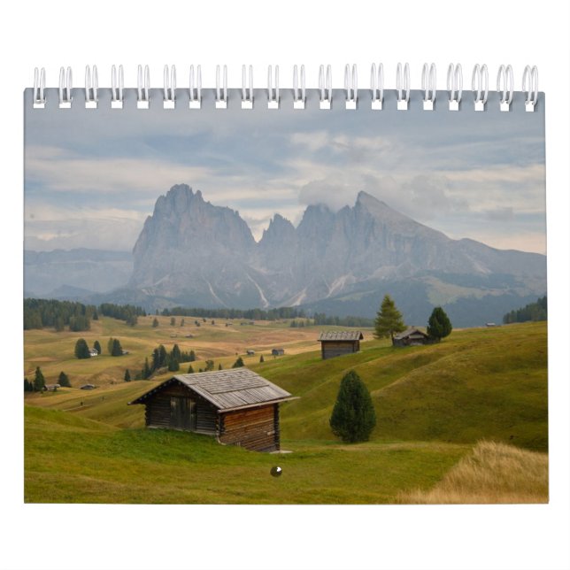 2026 Kalender med bilder av italienska Dolomiterna (Omslag)