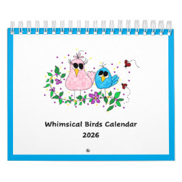 2026 Kalender med fantastiska fåglar . . .