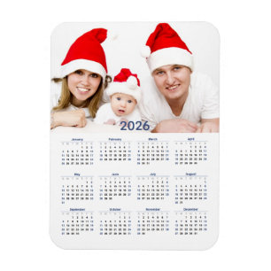 2026 Kalender med foto Magnet
