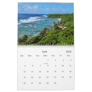 2026 Kalender - Oceanien
