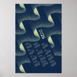 2026 Kalender Poster Aurora Borealis