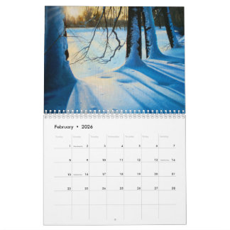 2026 Kalenderdesign - Lukiansk teckning Kalender