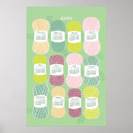 2026 Kalendern Poster Neo Mint