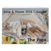 2026 Kärlek & Visselpipor Kalender - de Pops