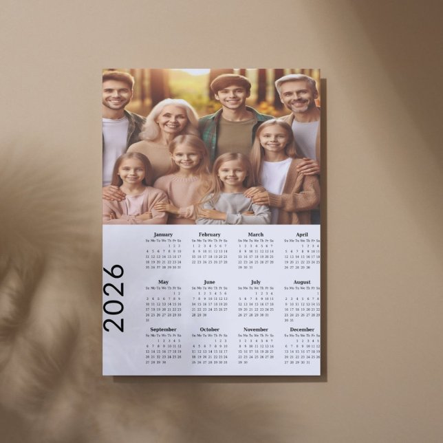2026 Klassisk Fullt Bleed Calendar Fototryck (Skapare uppladdad)